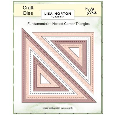 Lisa Horton Crafts Dies - Nested Corner Triangles